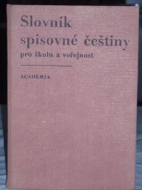 Slovník spisovné češtiny pro školu a veřejnost