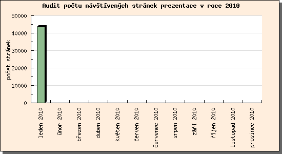 Audit návštívených stránek prezentace