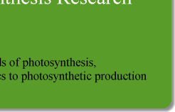 Photosynthetica - International Journal for Photosynthesis Research / Covers all fields of photosynthesis, from biophysics to photosynthetic production