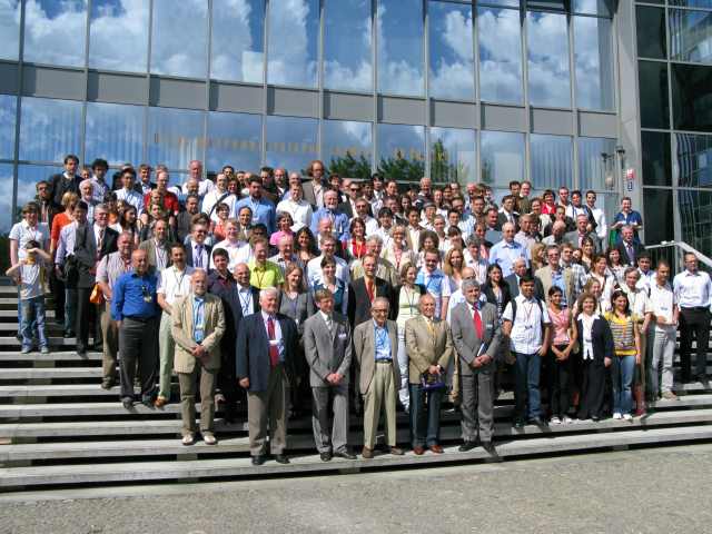 participants in front of the Institute