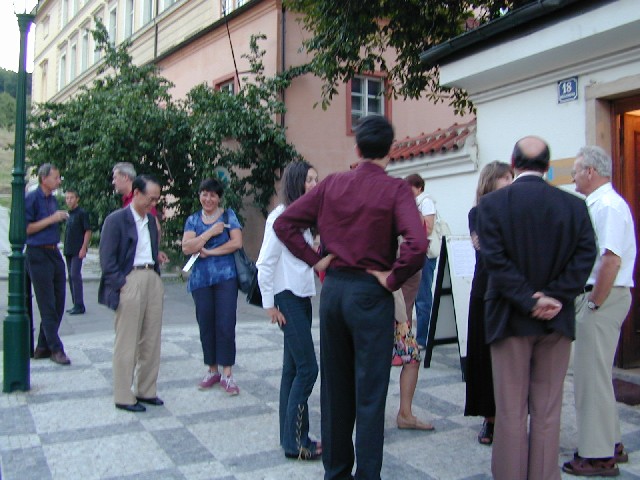 photo: In front of concert hall