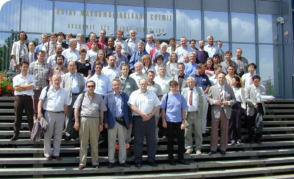 Group of participants in front of the IMC building - incomplete group