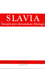 Slavia - obálka - kliknutím zvětšit