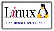 registered linux user