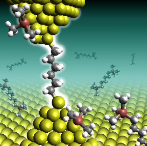 highly conducting linker, conductance alkanes