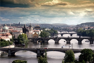 City of Prague Charles Bridge