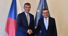 Premiér Babiš jednal s komisařem Moedasem o investicích EU do výzkumu