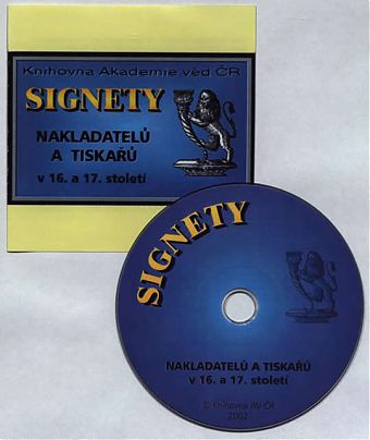 Signety tiskařů a nakladatelů ze 16. a 17. století v tiscích z fondu KNAV