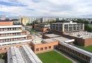 BC grounds, Branišovská street - northeast view