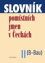 Slovník pomístních jmen v Čechách II. (B - Bau)