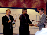 Michal Haindl - IAPR2004 ceremony