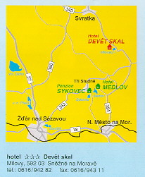 map of the region