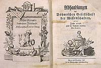 Pojednání (Královské) české společnosti nauk z r. 1786