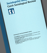 Nové monotematické číslo Sociologického časopisu / Czech Sociological Review 4/2010 Etnometodologické inspirace