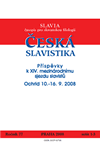 Obálka Slavia 1–3/2008