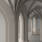 Heidenreichův klášterní chrám v Sedlci - podoba chóru