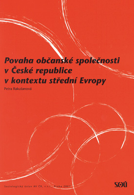 Povaha občanské společnosti v České republice v kontextu střední Evropy