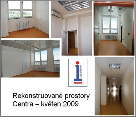 Rekonstruované prostory Centra