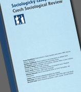 Sociologický časopis / Czech Sociological Review 5/2011