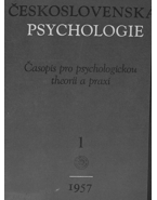 Československá psychologie 1957-1