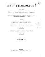 Listy filologické 72-1948