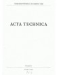 Acta technica 1956