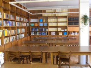 View of the library