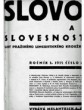 Slovo a slovesnost 1935-1