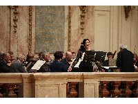 Na úvod slavnostního večera zazpívala sólistka Státní opery Praha Andrea Kalivodová.