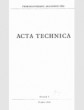 Acta Technica CSAV 3-1958