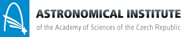 Logo ASTRONOMICAL INSTITUTE of the Academy of Sciences of the Czech Republic