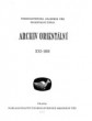 Archiv orientalni 1953