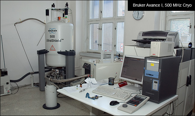 Bruker Avance I 500 MHz Cryo