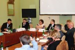 The second conference panel called The existence and challenges faced by the exile governments in London (part 2). From left to right: Vít Smetana (conference co-ordinator; Institute for Contemporary History, Prague), Jiří Ellinger (chair; Foreign Ministry, Prague), Edita Ivaničková (The Institute of History, Bratislava), Radoslaw Zurawski vel Grajewski (Lodz University), Viktoria Vasilenko (Belgorod State University)
