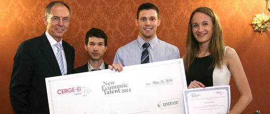 Winners of the New Economic Talent 2014