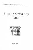 Přehled výzkumů 1982 