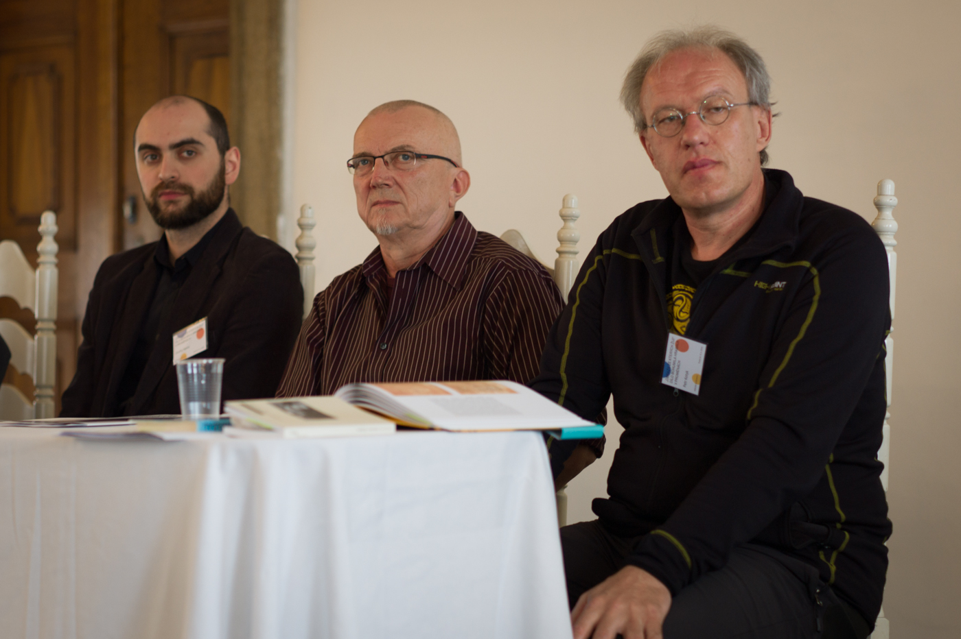 Zleva Ondřej Hanus, Martin Pilař a Petr Kotyk. Foto: Michael Wögerbauer