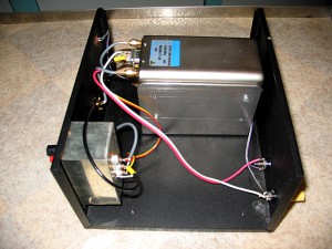 BVA oscillator with fine tuning and extra shielding. BVA oscillator with fine tuning and extra shielding.
