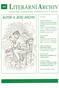 LA Autor a jeho archiv