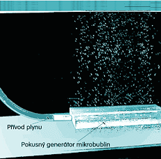 Microbubble generator based on the fluidic oscillator