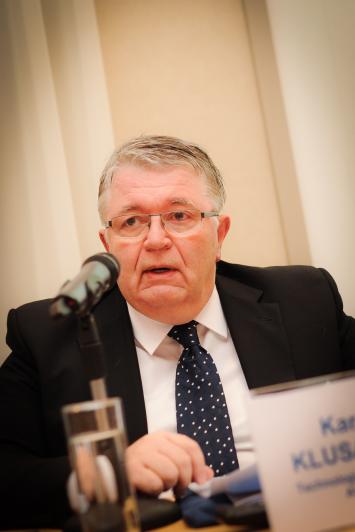 Karel Klusáček, zahájení konference