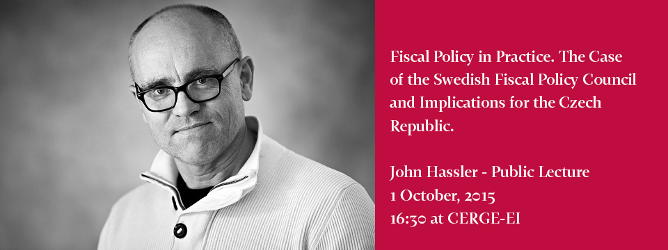 Public Lecture with John Hassler