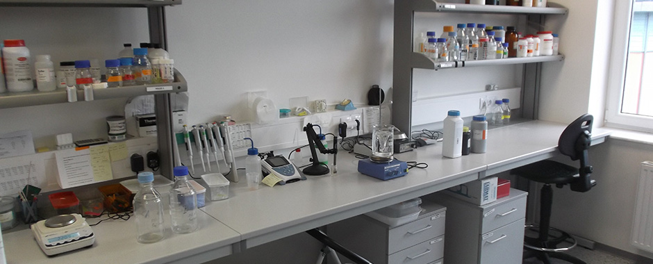 One of the laboratories in the new building of IEB ASCR, v.v.i.