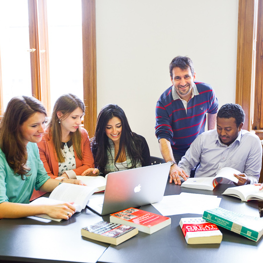 phd-in-economics-students-with-professor