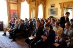 The audience immediately before the Bruce Lockhart Lecture.
Photo: British Embassy