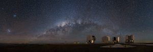 Observatoř Paranal ESO v atacamské poušti v Chile. Foto: John Colosimo.