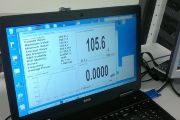 laptop in the control room (notice 105.6 J and 10.1 Hz!)
