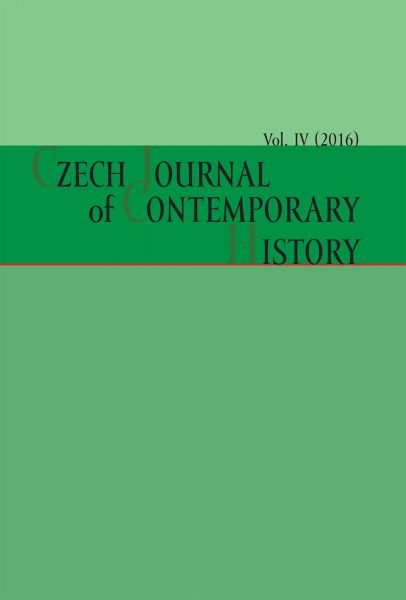 Czech Journal of Contemporary History 4 / 2016