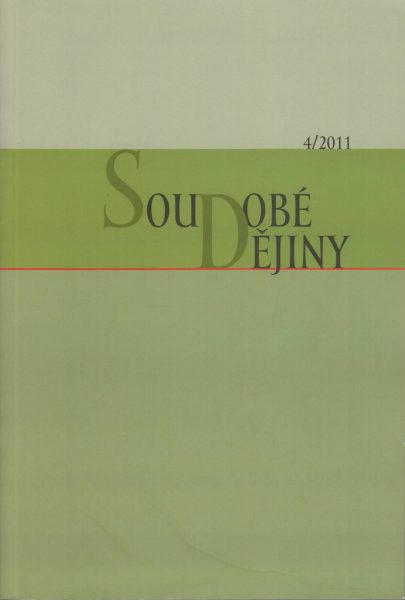 Soudobé dějiny 4 / 2011