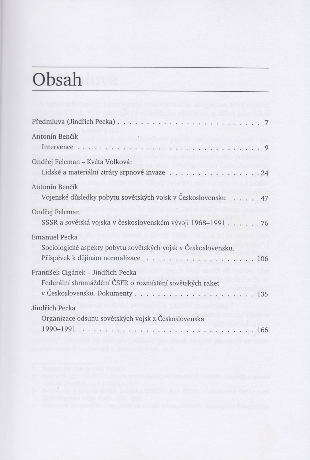 Obsah 1